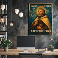 Saint Simon Stock Carmelite Friar Poster