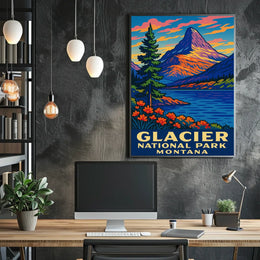Glacier National Park Montana Poster
