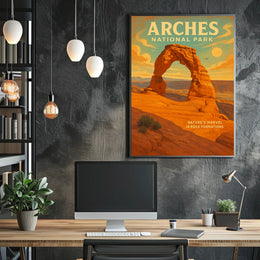 Arches National Park NatureS Marvel Poster