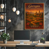 Georgia Heart Of Heritage And Poster