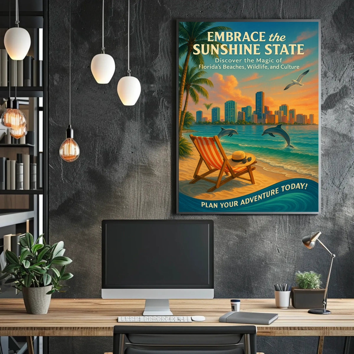 Embrace the Sunshine State Poster
