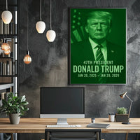 Donald Trump 47th President Poster