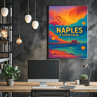 Naples, Florida Experience Coastal Elegance Poster