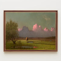 Serene 19th Century Pastoral Landscape Artistic Poster