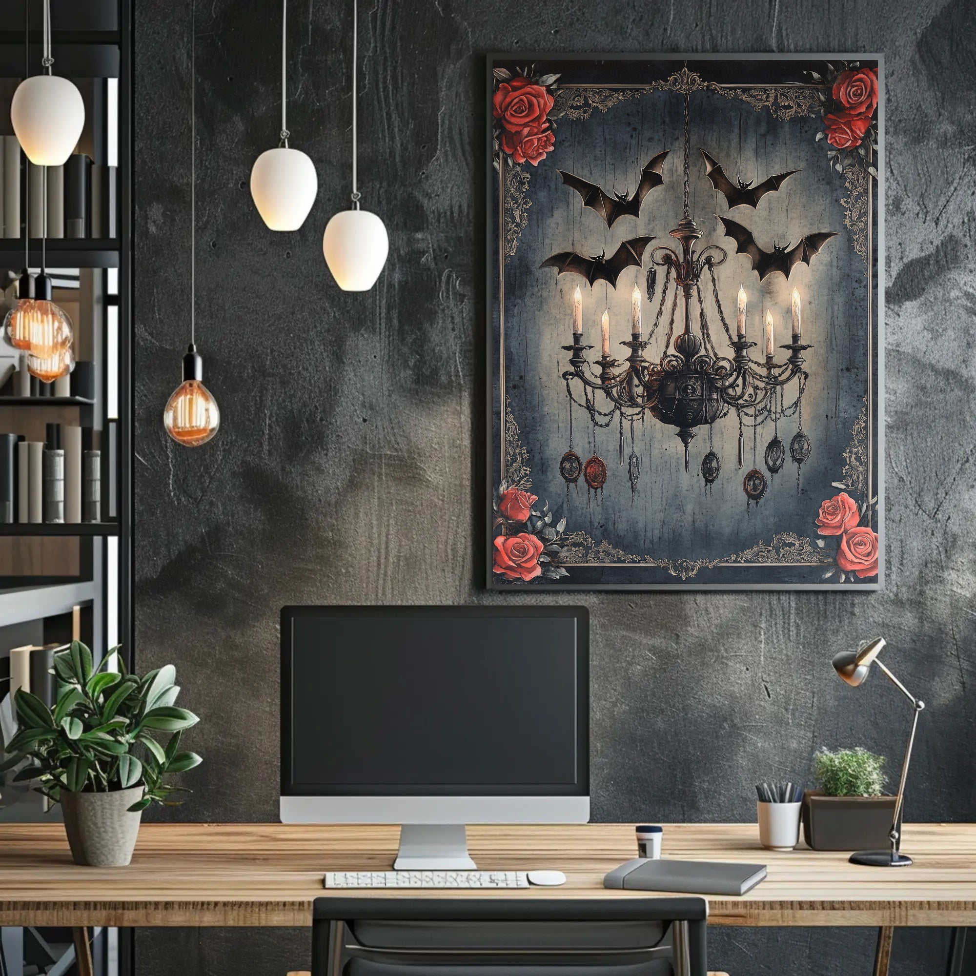 Gothic Elegance Poster