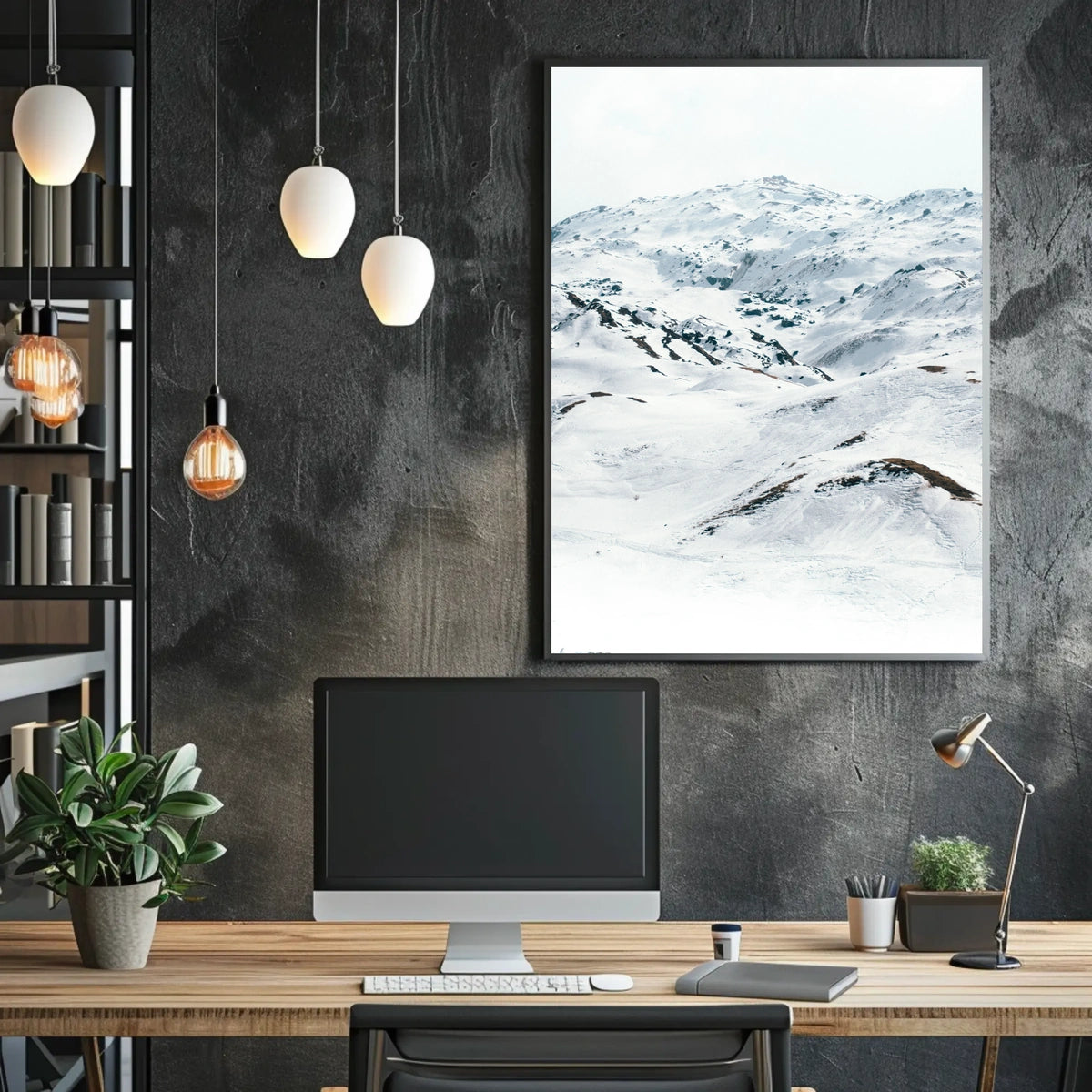 Serene Alpine Landscape National Park Poster