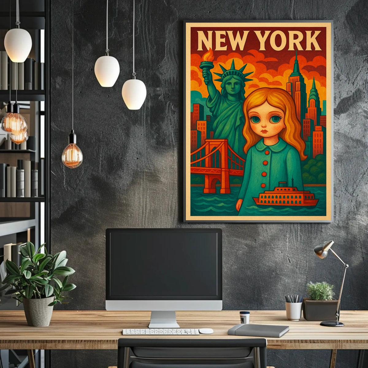 New York Dreamscape Poster