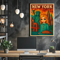 New York Dreamscape Poster