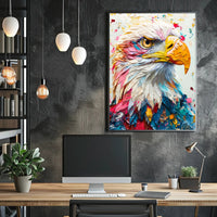 Mystical Elegance: Enchanting Pond Fantasy Art Poster PosterGoat