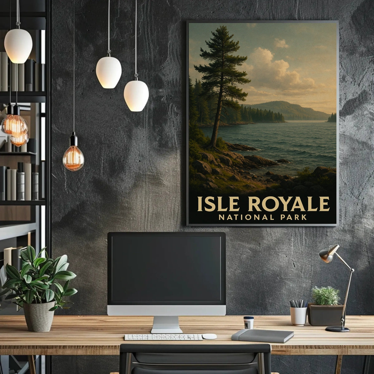 Isle Royale National Park Poster