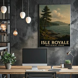Isle Royale National Park Poster