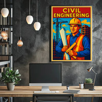 Civil Engineering Vision Poster