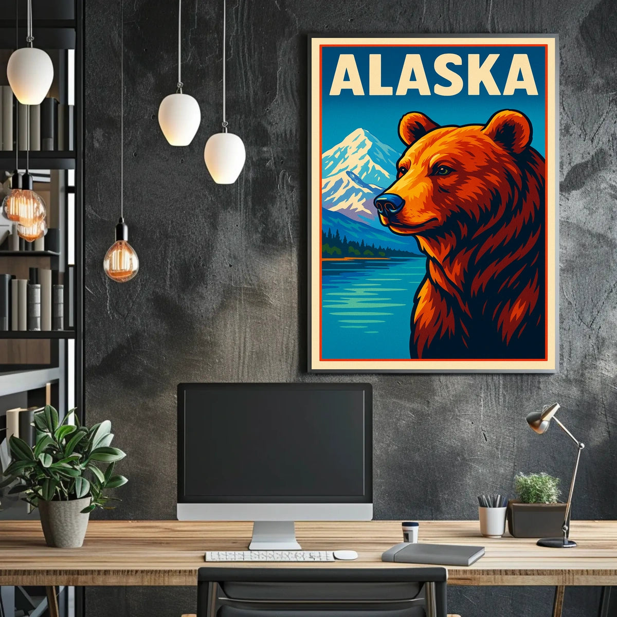 Alaska Wilderness Poster