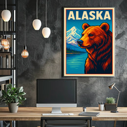 Alaska Wilderness Poster