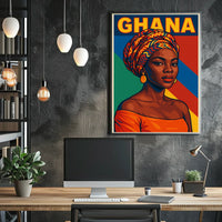 Ghanaian Elegance Poster