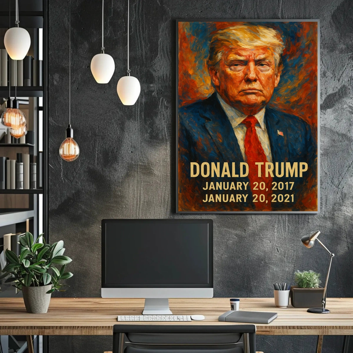 Donald Trump Presidential Term Poster