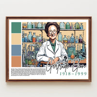 Gertrude Elion: A Legacy in Pharmacology Poster