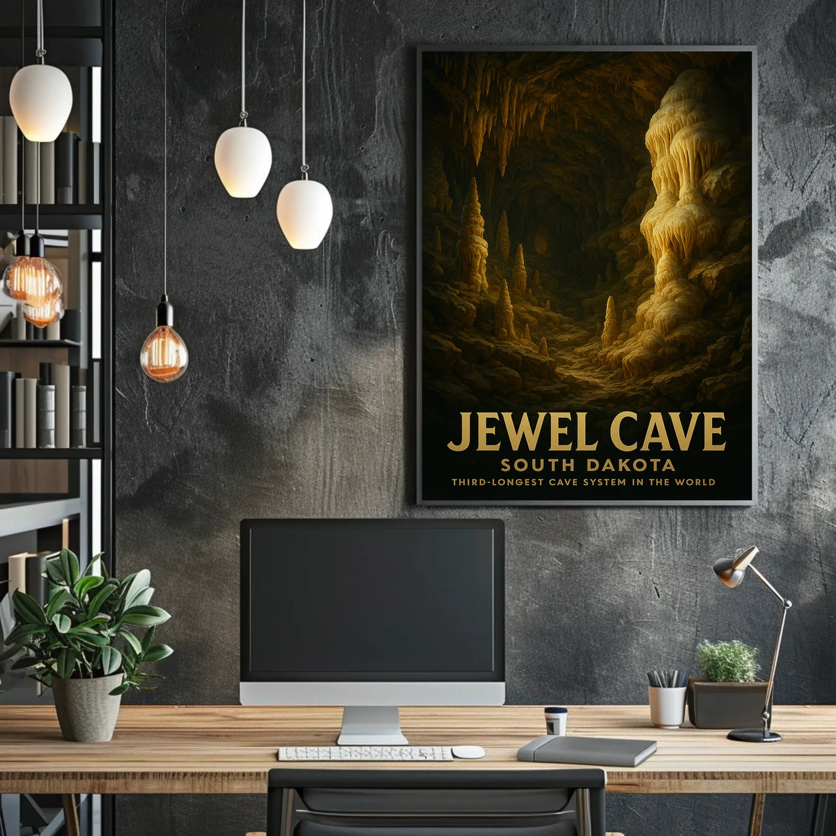 Jewel Cave South Dakota Poster