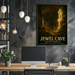 Jewel Cave South Dakota Poster