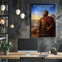 St. Constantine the Great Emperor of Change Poster PosterGoat