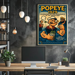Popeye 1929 Art Poster POP-136