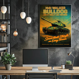 M41 Walker Bulldog Poster PosterGoat