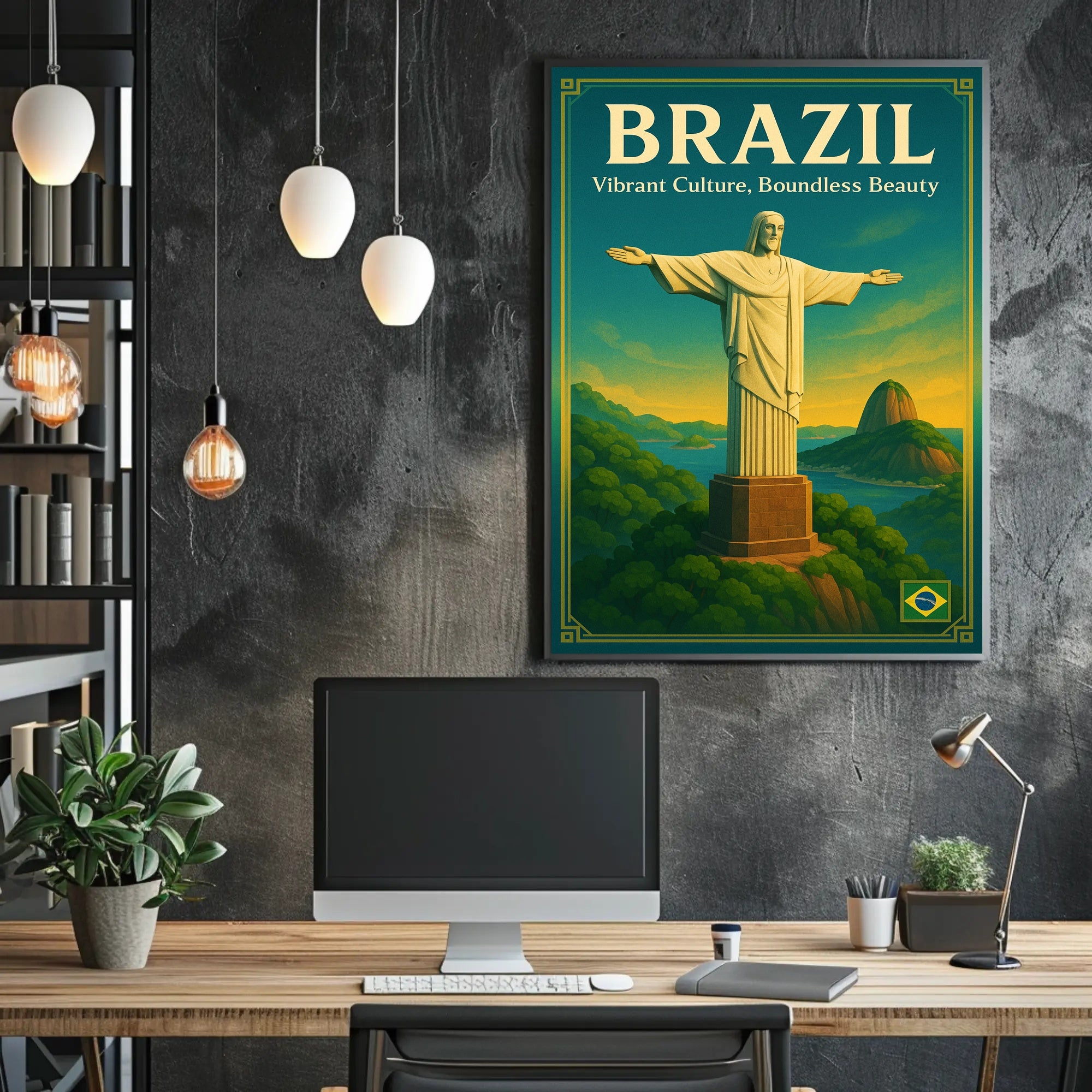 Brazil Vibrant Culture, Boundless Beauty Poster