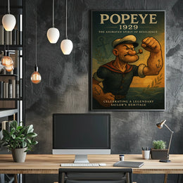 Popeye 1929 Art Poster POP-23