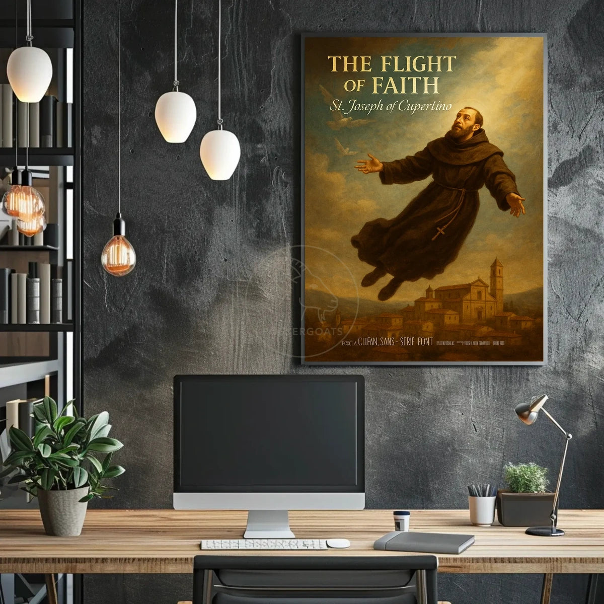 The Flight of Faith Inspires Cultural or Heritage Poster