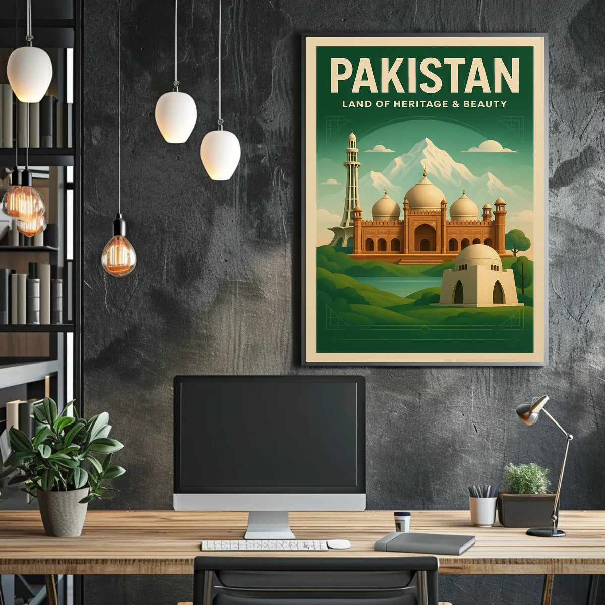 Pakistan Land of Heritage Beauty Poster