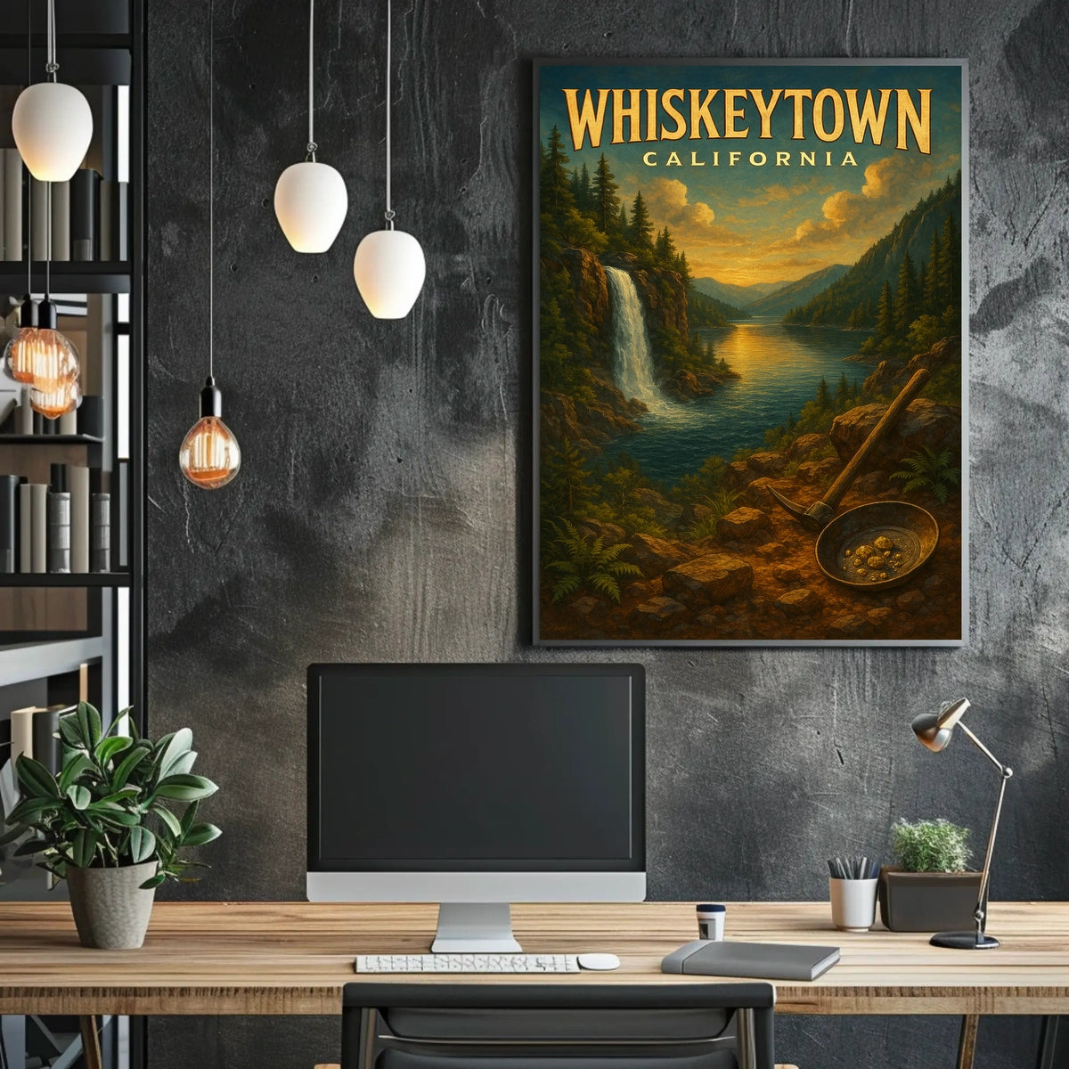 Whiskeytown, California Poster