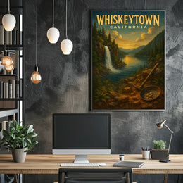 Whiskeytown, California Poster