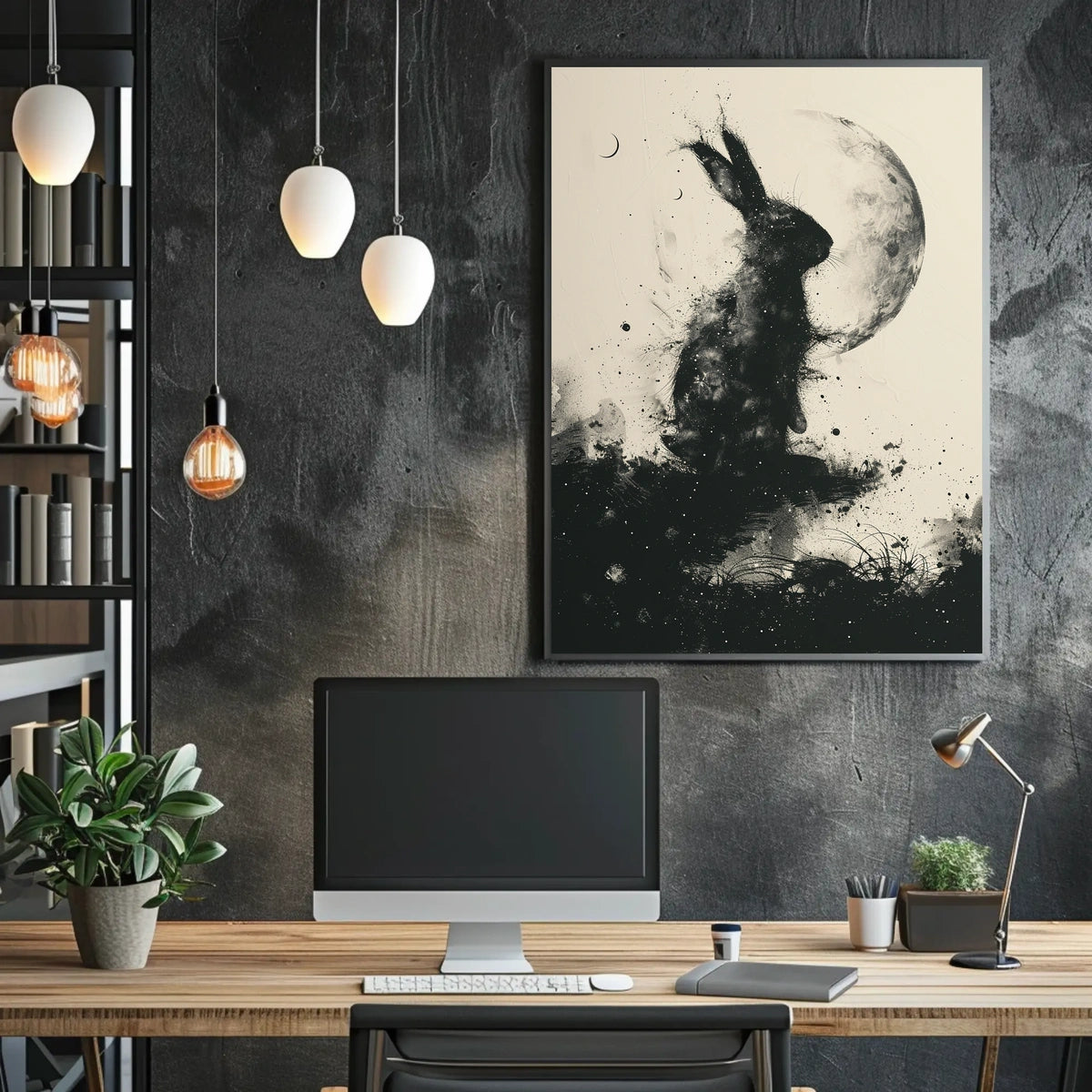 Celestial Rabbit Poster