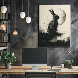 Celestial Rabbit Poster