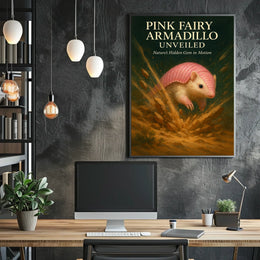 Pink Fairy Armadillo Unveiled Poster