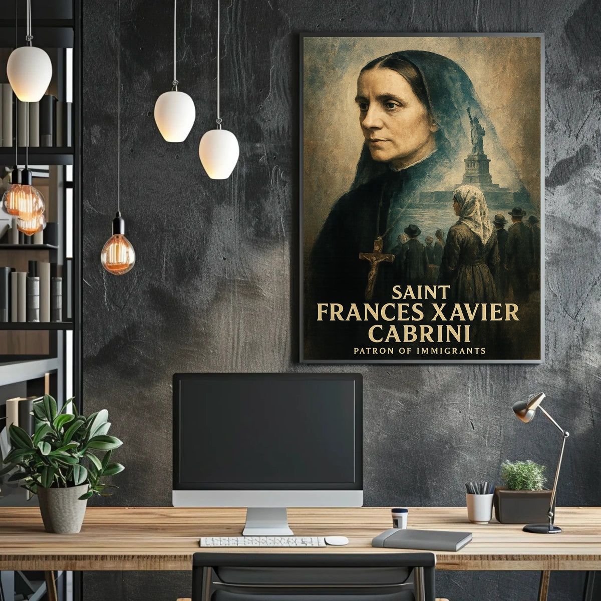 Saint Frances Xavier Cabrini Patron Of Poster