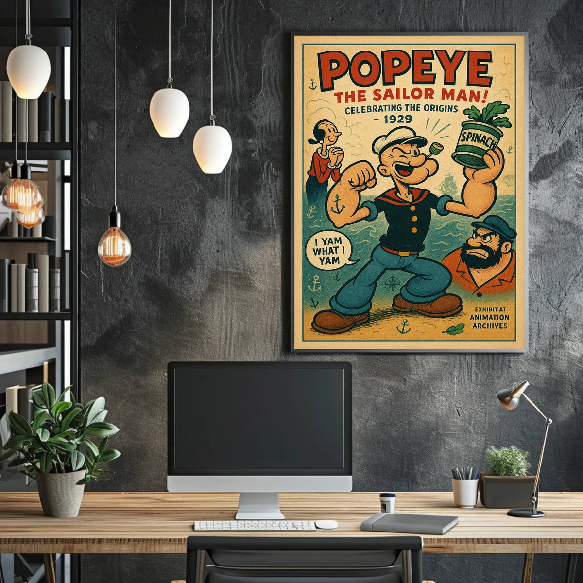 Popeye 1929 Art Poster POP-118