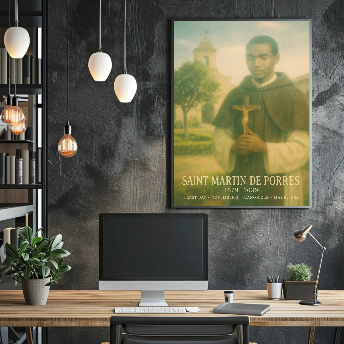 Saint Martin De Porres Poster