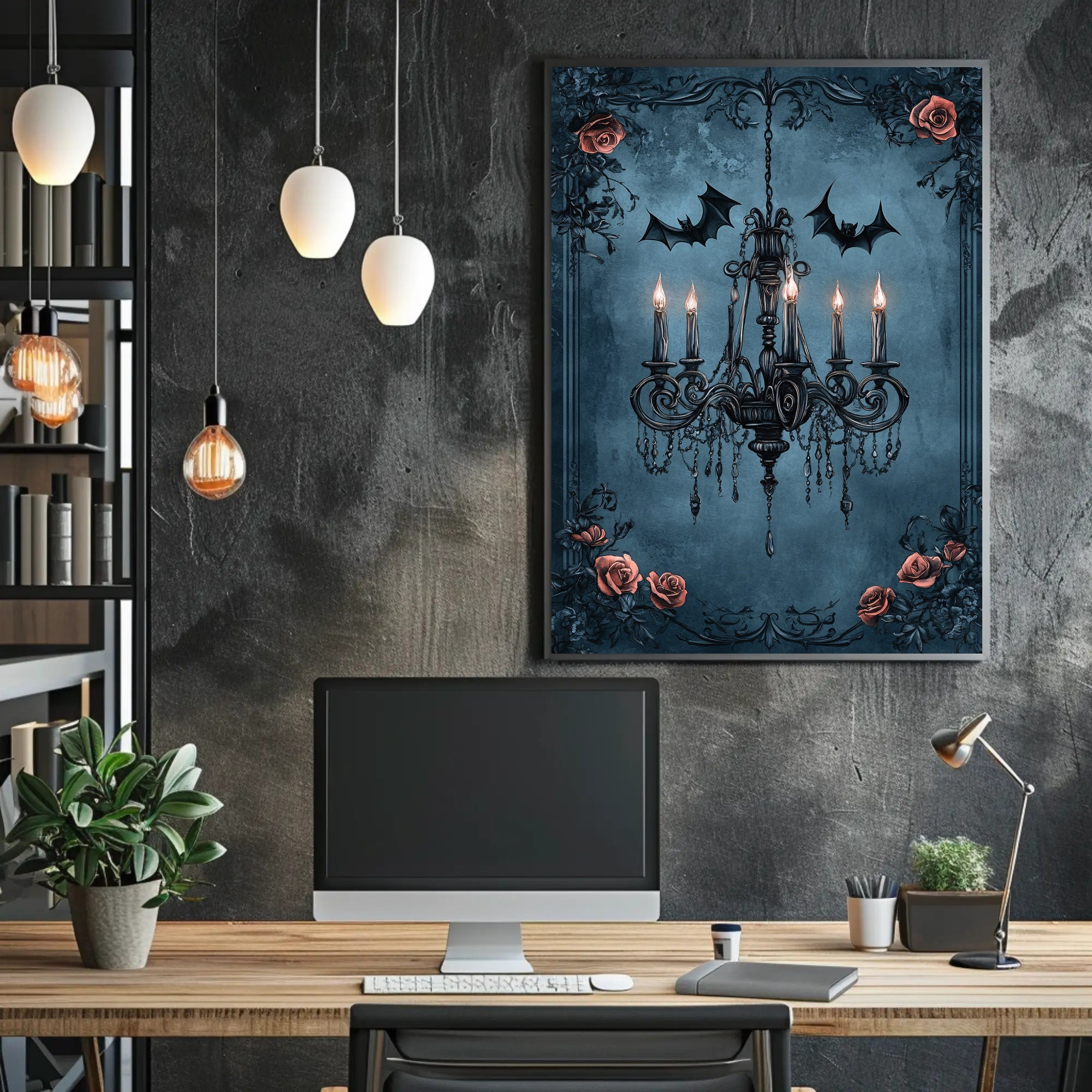 Gothic Elegance Poster
