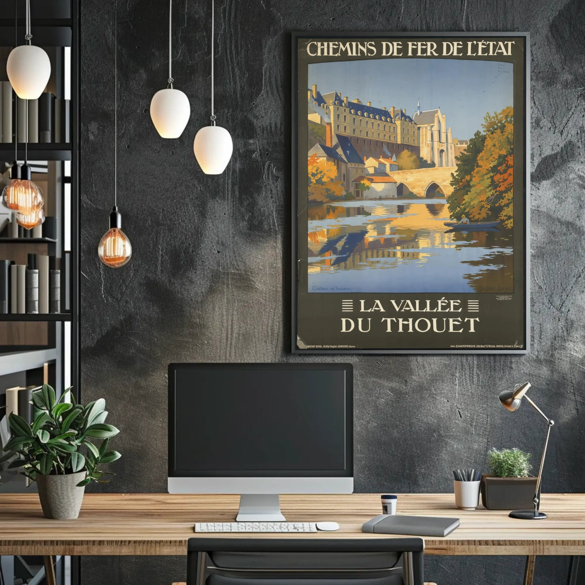 La Vallée Du Thouet Travel Poster