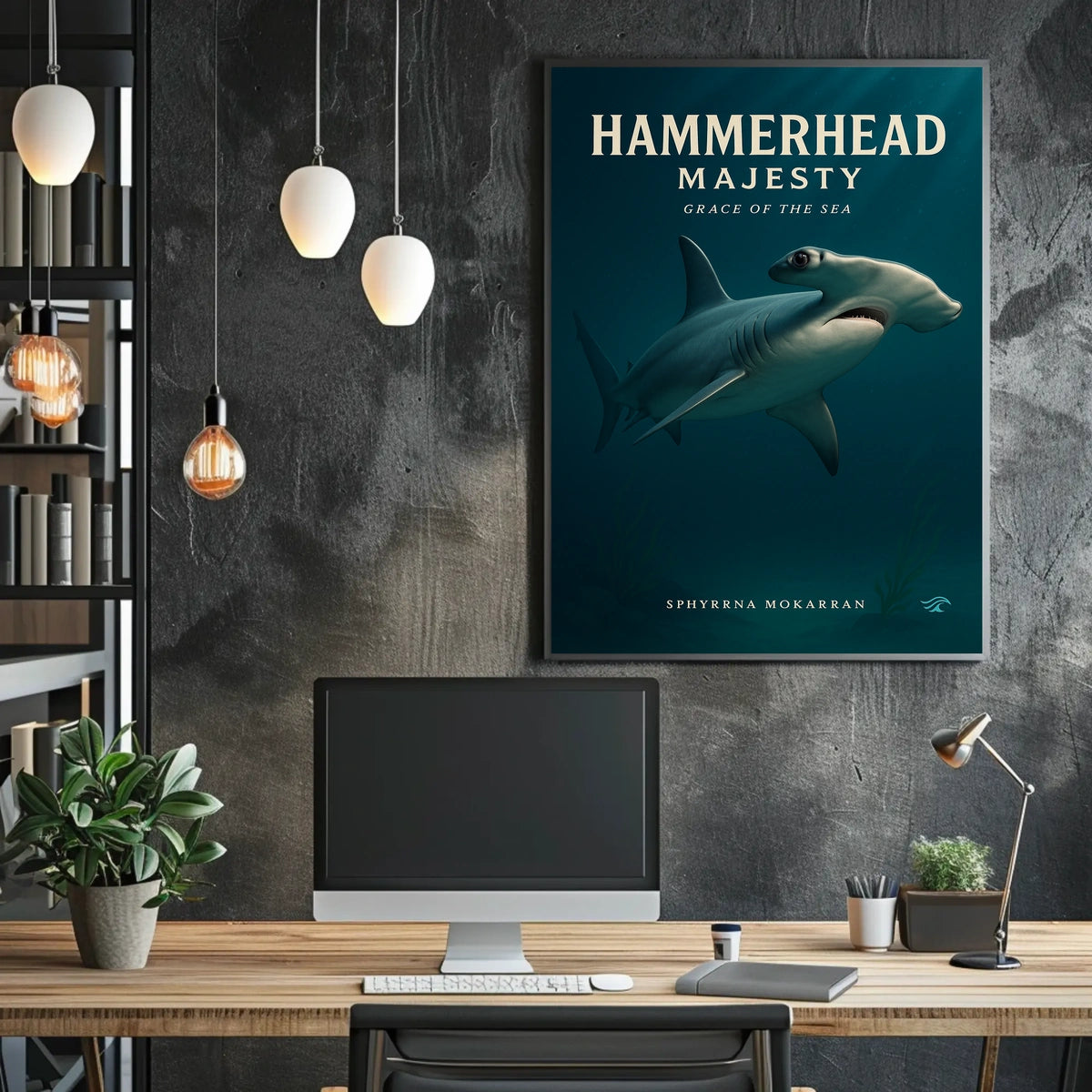 Hammerhead Majesty Poster