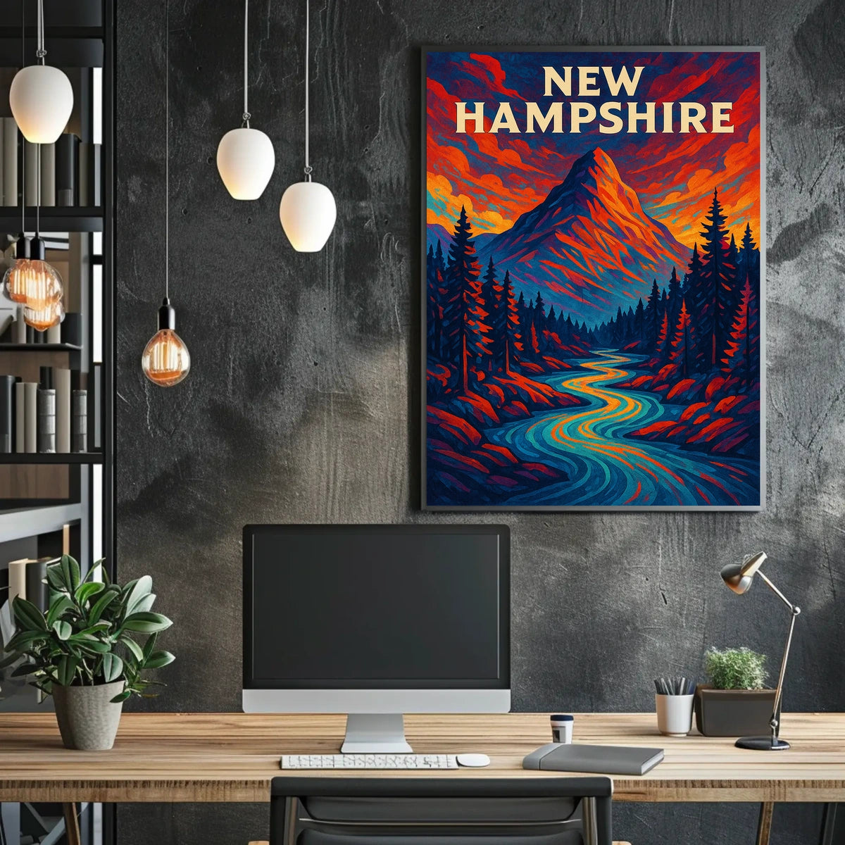 New Hampshire Wilderness Poster