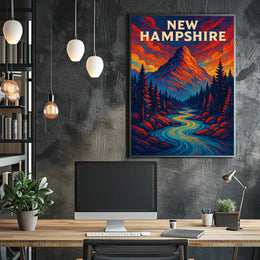 New Hampshire Wilderness Poster