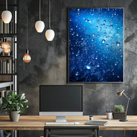 Bubbles In Motion Poster