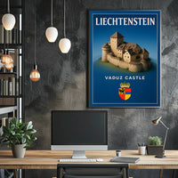 Vaduz Castle Liechtenstein Poster PosterGoat
