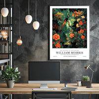 William Morris Arts and Crafts Vintage Artistic Poster