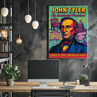 John Tyler The Accidental President Poster PosterGoat