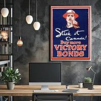 Victory Bonds Vintage Propaganda Poster