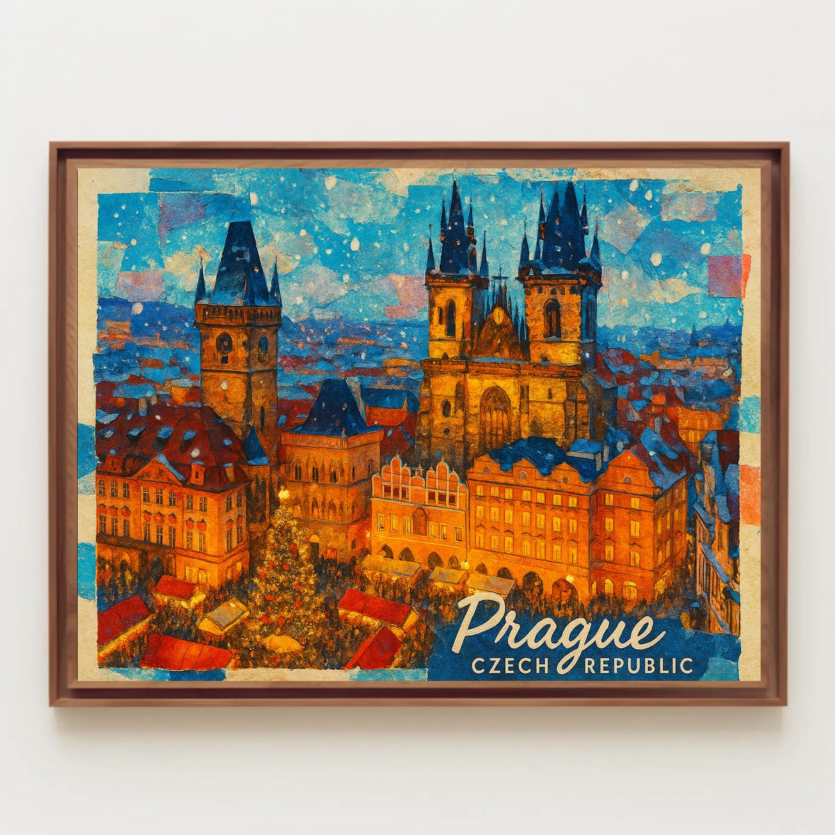 Prague Czech Republic Poster
