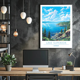 Lake Superior Serenity Poster